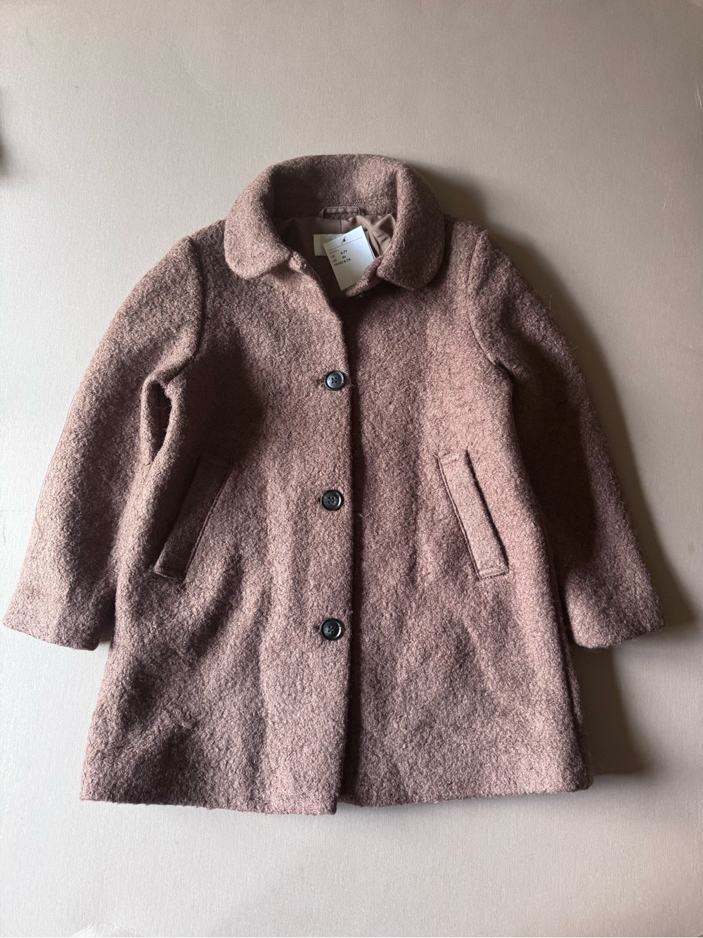 H&M Girls' Wool Blend Pea Coat
